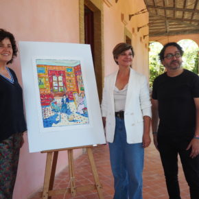 L’Arts i Natura Festival presenta el cartell de la propera edició, realitzat per l’artista vilanoví Lluís Amarè.