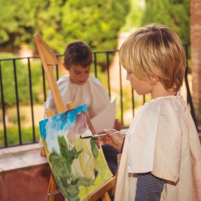Visita-taller per públic infantil "Converteix-te en un pintor romàntic"