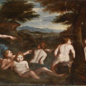 Diana i l'embaràs de Calisto a la col·lecció  pictòrica de la Masia d'en Cabanyes